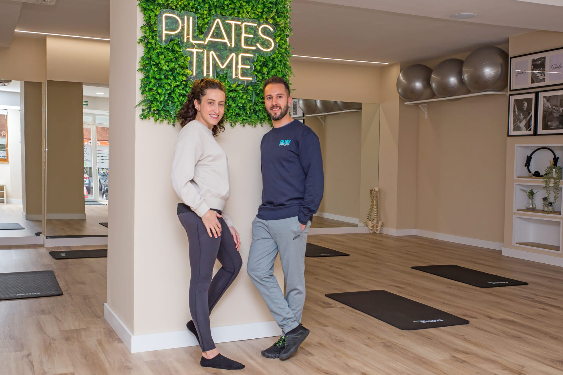 Javier y Elena, de Enjoy Pilates